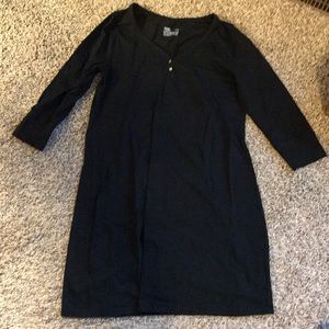 Black cotton sleepwear